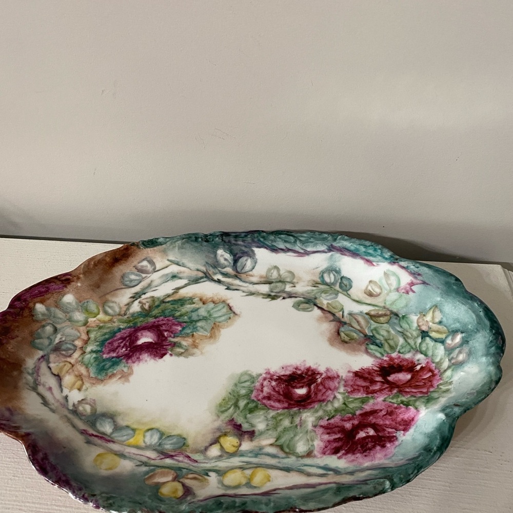Antique Tressemanes & Vogt Serving Platter - Picture 2 of 6